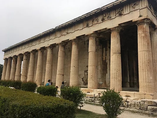 Agora: Central Stoa | Greek Philosophy | Delphi's Guide to Athens